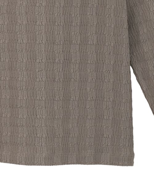 AMERICAN HOLIC(アメリカンホリック)の「ジャガードカットプルオーバー(Tシャツ/カットソー・レディース・モカ/チャコールグレー・M/L)」の14枚目の写真