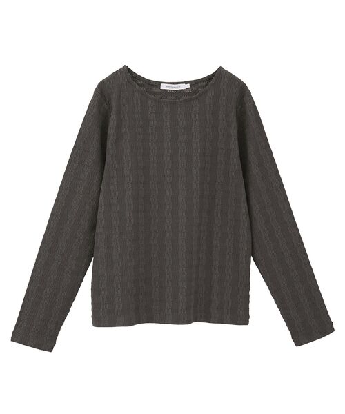 AMERICAN HOLIC(アメリカンホリック)の「ジャガードカットプルオーバー(Tシャツ/カットソー・レディース・モカ/チャコールグレー・M/L)」の15枚目の写真