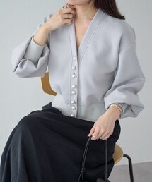 BEARDSLEY（ビアズリー）の「半袖ポンチョカーディガン（カーディガン