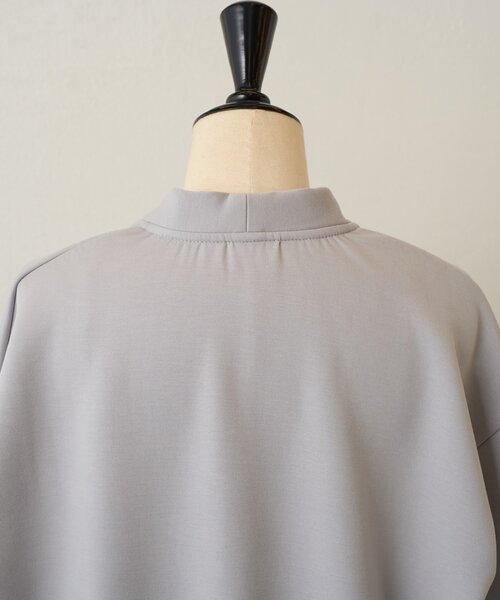 BEARDSLEY（ビアズリー）の「パール釦ダンボールカーディガン（カーディガン/ボレロ・レディース・グレー/ブラック・FREE）」の9枚目の写真