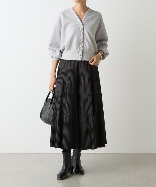 パール釦ダンボールカーディガン（カーディガン/ボレロ）｜BEARDSLEY