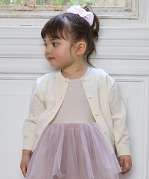 petit main（プティマイン）の「【リンク】パールボタンニットカーディガン（カーディガン/ボレロ）」