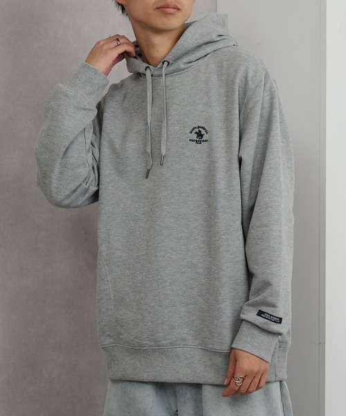 Santa Barbara Polo & Racquet Club(サンタ・バーバラ・ポロ & ラケット・クラブ)の「【SANTA BARBARA】T/C裏毛 ワッペンパーカー(パーカー・メンズ・ブラック/グリーン/グレー/モカ・L/LL/M)」の7枚目の写真