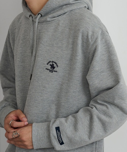 Santa Barbara Polo & Racquet Club(サンタ・バーバラ・ポロ & ラケット・クラブ)の「【SANTA BARBARA】T/C裏毛 ワッペンパーカー(パーカー・メンズ・ブラック/グリーン/グレー/モカ・L/LL/M)」の10枚目の写真