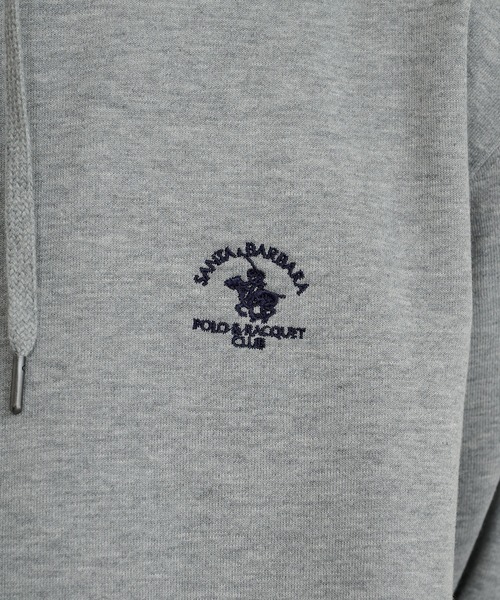 Santa Barbara Polo & Racquet Club(サンタ・バーバラ・ポロ & ラケット・クラブ)の「【SANTA BARBARA】T/C裏毛 ワッペンパーカー(パーカー・メンズ・ブラック/グリーン/グレー/モカ・L/LL/M)」の11枚目の写真