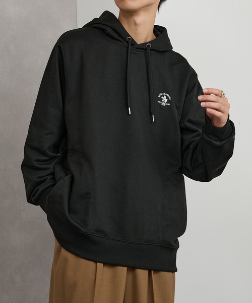 Santa Barbara Polo & Racquet Club(サンタ・バーバラ・ポロ & ラケット・クラブ)の「【SANTA BARBARA】T/C裏毛 ワッペンパーカー(パーカー・メンズ・ブラック/グリーン/グレー/モカ・L/LL/M)」の17枚目の写真