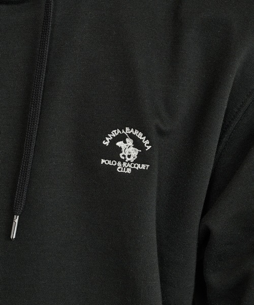 Santa Barbara Polo & Racquet Club(サンタ・バーバラ・ポロ & ラケット・クラブ)の「【SANTA BARBARA】T/C裏毛 ワッペンパーカー(パーカー・メンズ・ブラック/グリーン/グレー/モカ・L/LL/M)」の19枚目の写真