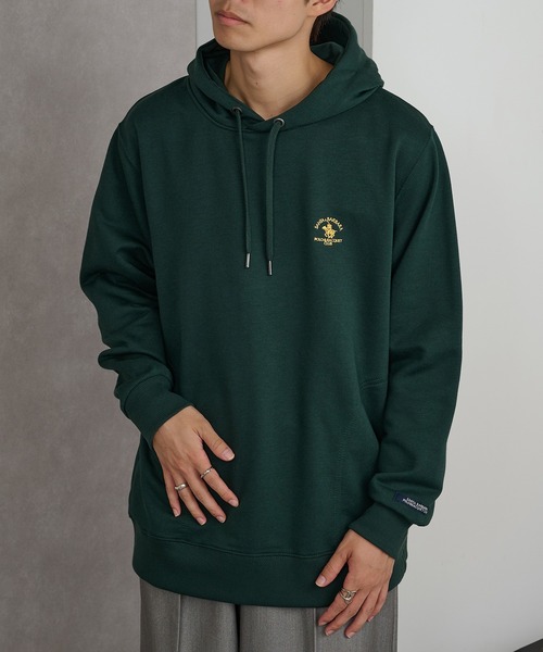 Sプラス ロゴワッペンパーカー sqnz（エスキュンズ)】sqnz gingham applique pk / ジップパーカー 裏