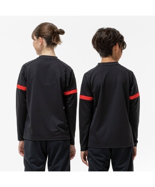 MIZUNO(ミズノ )の「ミズノ JR長袖ガチTシャツ(Tシャツ/カットソー・キッズ・ネイビー/ブラック・140cm/150cm/160cm/130cm)」の5枚目の写真