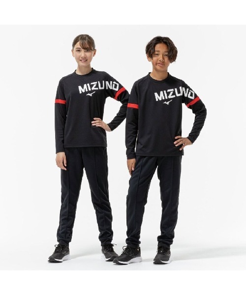 MIZUNO(ミズノ )の「ミズノ JR長袖ガチTシャツ(Tシャツ/カットソー・キッズ・ネイビー/ブラック・140cm/150cm/160cm/130cm)」の7枚目の写真