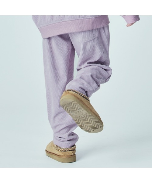 Smoothy（スムージー）の「Smoothy Corduroy pants / スムージー コーデュロイパンツ（その他パンツ・キッズ・エメラルド/ピンク/ベージュ・130/140/150/160/120）」の7枚目の写真