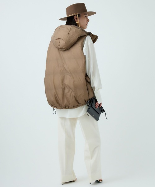 Chaos（カオス）の「Chaos(カオス)/ ◇REMI RELIEF◇別注ダウンベスト（ダウンベスト・レディース・スミクロ/モカ・FREE）」の17枚目の写真