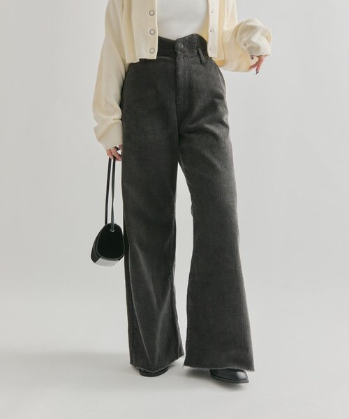 mystic(ミスティック)の「コーデュロイ ウェーブパンツ(その他パンツ・レディース・キャメル/チャコールグレー/オフホワイト・0/2/1)」の21枚目の写真