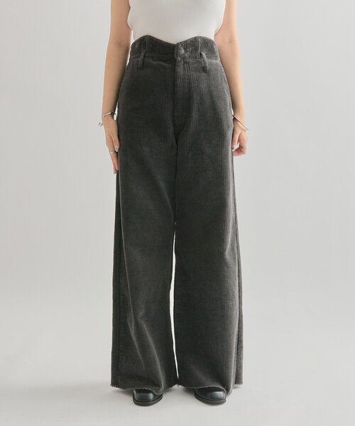 mystic(ミスティック)の「コーデュロイ ウェーブパンツ(その他パンツ・レディース・キャメル/チャコールグレー/オフホワイト・0/2/1)」の22枚目の写真