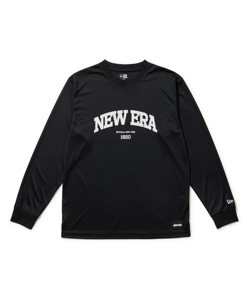 NEW ERA（ニューエラ）の「NEW ERA/ニューエラ バスケットボール 長袖Tシャツ カレッジロゴ ロンT 14674776/14674778（Tシャツ/カットソー・メンズ・ホワイト/ブラック・M/L/XL/2XL）」の2枚目の写真