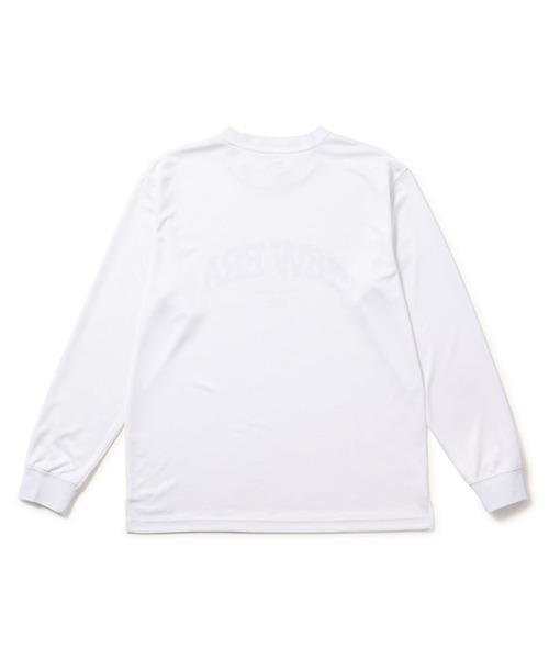 NEW ERA（ニューエラ）の「NEW ERA/ニューエラ バスケットボール 長袖Tシャツ カレッジロゴ ロンT 14674776/14674778（Tシャツ/カットソー・メンズ・ホワイト/ブラック・M/L/XL/2XL）」の4枚目の写真