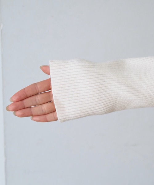 tiptop（ティップトップ）の「前レースアップ襟付きニットプルオーバー（ニット/セーター・レディース・ブラウン/ブラック/アイボリー/エンジ/ネイビー系/グレー系その他・FREE）」の15枚目の写真