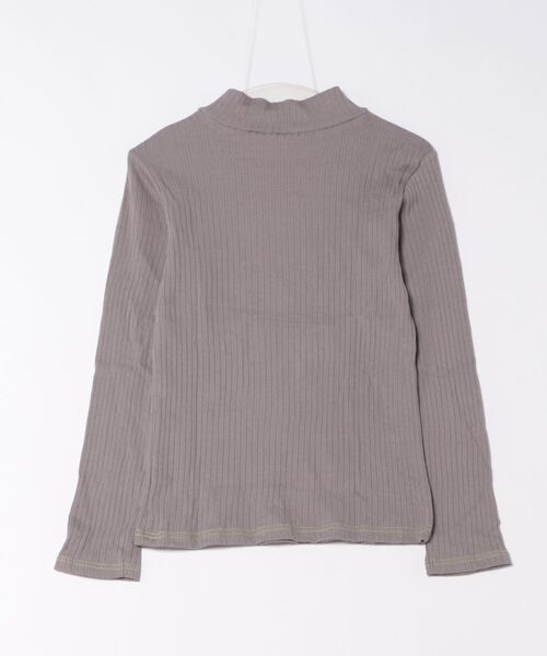 MARKEY'S（マーキーズ）の「裏起毛テレコハイネックトップス/おとな（Tシャツ/カットソー・レディース・レッド/イエロー/グレー/ブラック・160cm）」の6枚目の写真