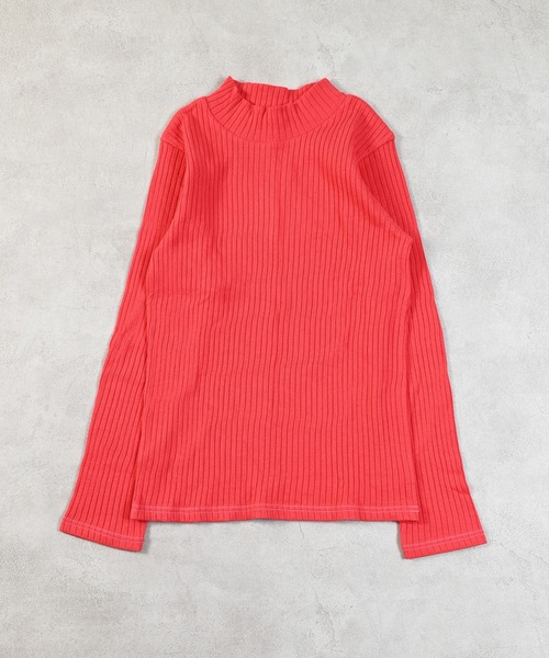 MARKEY'S（マーキーズ）の「裏起毛テレコハイネックトップス/おとな（Tシャツ/カットソー・レディース・レッド/イエロー/グレー/ブラック・160cm）」の13枚目の写真