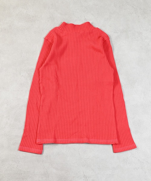 MARKEY'S（マーキーズ）の「裏起毛テレコハイネックトップス/おとな（Tシャツ/カットソー・レディース・レッド/イエロー/グレー/ブラック・160cm）」の14枚目の写真