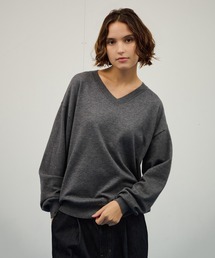 WETTEMPT(EBevg)HIGH GAUGE V NECK KNIT / nCQ[WVlbNjbg(jbg/Z[^[)