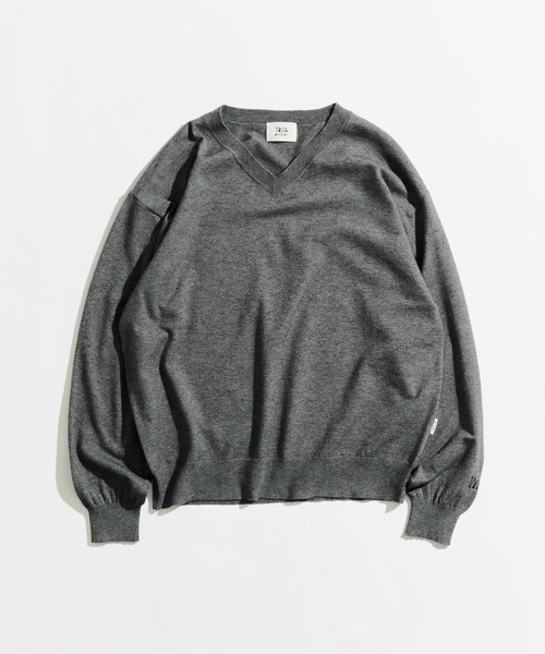 vtwelve セーター セール】HIGH GAUGE V NECK KNIT / ハイゲージVネックニット（ニット