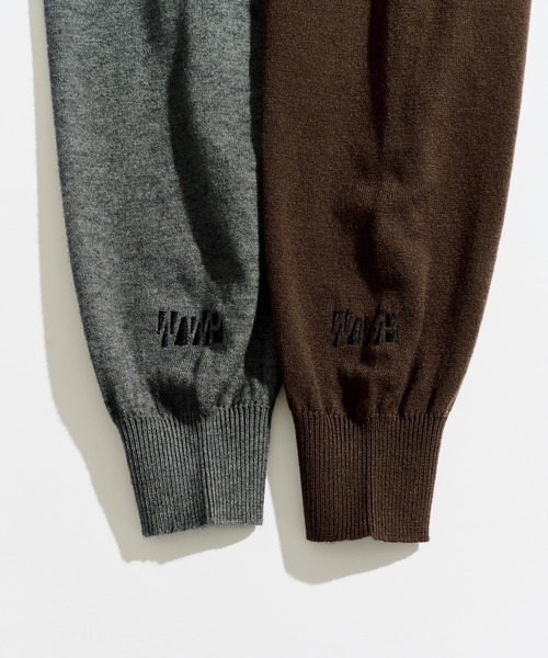 WETTEMPT(ウィテンプト)の「HIGH GAUGE V NECK KNIT / ハイゲージVネックニット(ニット/セーター・メンズ・ブラウン/グレー・SMALL/MEDIUM/LARGE)」の20枚目の写真