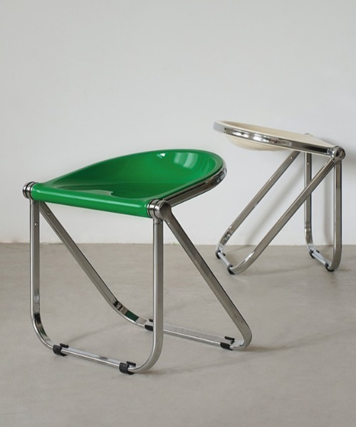 Made in I（メイドインアイ）の「Folding mid century chair stool（家具・レディース・オレンジ/イエロー/グリーン/ホワイト/クリア/グレー/ブラック・FREE）」の19枚目の写真