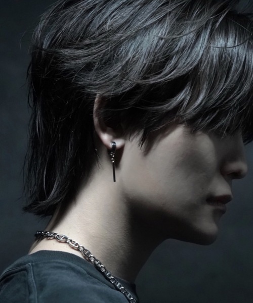 ADRER（アドラー）の「surgical stainless rod pierce / サージカルステンレスロッドピアス（ピアス（両耳用）・メンズ・シルバー系2/シルバー系3・FREE）」の7枚目の写真