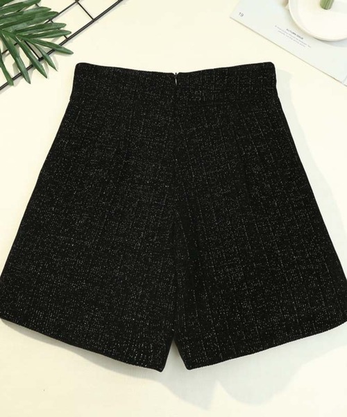 SPIGA（スピーガ）の「ﾊｲｳｴｽﾄﾀﾞﾌﾞﾙﾎﾞﾀﾝｼｮｰﾄﾊﾟﾝﾂ（その他パンツ・レディース・ブラウン/ブラック・LARGE/X-LARGE）」の8枚目の写真