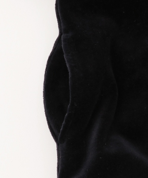 minimal（ミニマル）の「ベロアトラックジャケット（ブルゾン・キッズ・ブラック/ピンク・140cm/110cm/90cm/100cm/130cm/120cm）」の6枚目の写真