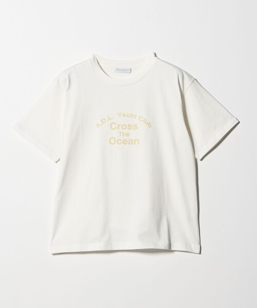 A DAY IN THE LIFE UNITED ARROWS(アデイインザライフユナイテッドアローズ)の「サイロ プリントTシャツ<A DAY IN THE LIFE>(Tシャツ/カットソー・レディース・オフホワイト・FREE)」の1枚目の写真