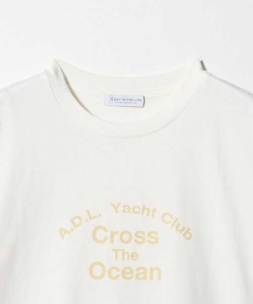 A DAY IN THE LIFE UNITED ARROWS(アデイインザライフユナイテッドアローズ)の「サイロ プリントTシャツ<A DAY IN THE LIFE>(Tシャツ/カットソー・レディース・オフホワイト・FREE)」の3枚目の写真