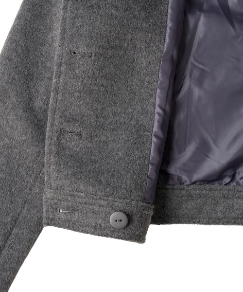 新作　FTW グレー コンパクトピーコート Sサイズ COMPACT P COAT（ピーコート）｜FTW（エフティダブリュー）の