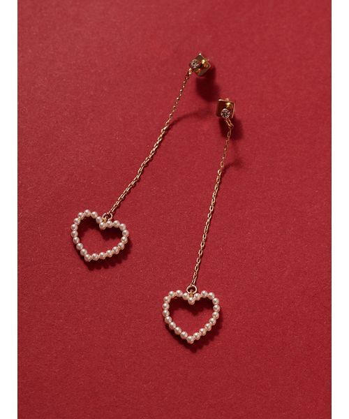 SNIDEL（スナイデル）の「パールビーズバリエピアス（ピアス（両耳用）・レディース・B/A/C・F）」の4枚目の写真