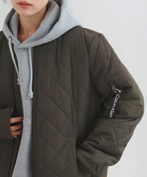 【Calvin Klein/カルバンクライン】QUILTED BASEBALL JACKET/キルテッドベースボールジャケット