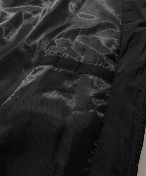 Calvin Klein(カルバン・クライン)の「【Calvin Klein/カルバンクライン】QUILTED BASEBALL JACKET/キルテッドベースボールジャケット(MA-1・メンズ・ブラック/ネイビー/オリーブ・S/XL/M/L)」の4枚目の写真