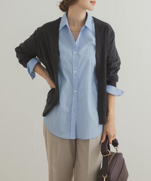 新品タグ付き　かぐれ　コットンチュニックプルオーバーシャツ　アーバンリサーチ URBAN RESEARCH DOORS（アーバンリサーチドアーズ）の「コットン