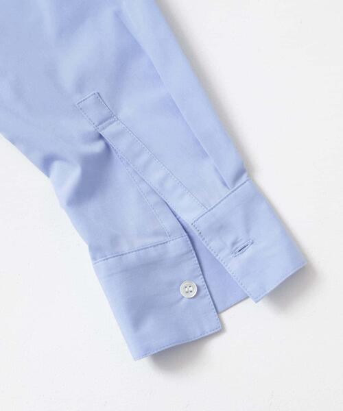 URBAN RESEARCH DOORS(アーバンリサーチドアーズ)の「『UR TECH』レギュラーカラーオーバーシャツ(シャツ/ブラウス・レディース・ブルー系その他/ライトブルー・MEDIUM)」の9枚目の写真