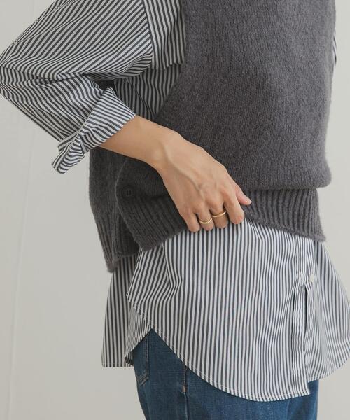 URBAN RESEARCH DOORS(アーバンリサーチドアーズ)の「『UR TECH』レギュラーカラーオーバーシャツ(シャツ/ブラウス・レディース・ブルー系その他/ライトブルー・MEDIUM)」の17枚目の写真