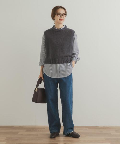 URBAN RESEARCH DOORS(アーバンリサーチドアーズ)の「『UR TECH』レギュラーカラーオーバーシャツ(シャツ/ブラウス・レディース・ブルー系その他/ライトブルー・MEDIUM)」の18枚目の写真