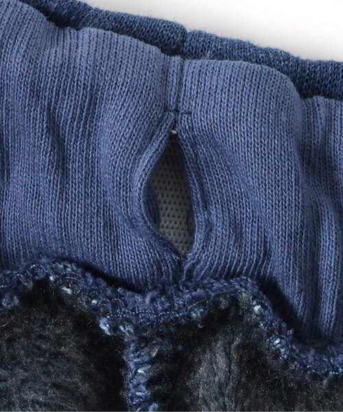 apres les cours（アプレレクール）の「【裏シャギー】あったかペプラムパンツ/7days Style pants（その他パンツ・キッズ・チェック/インディゴブルー・90/100/110/120/130/80）」の11枚目の写真