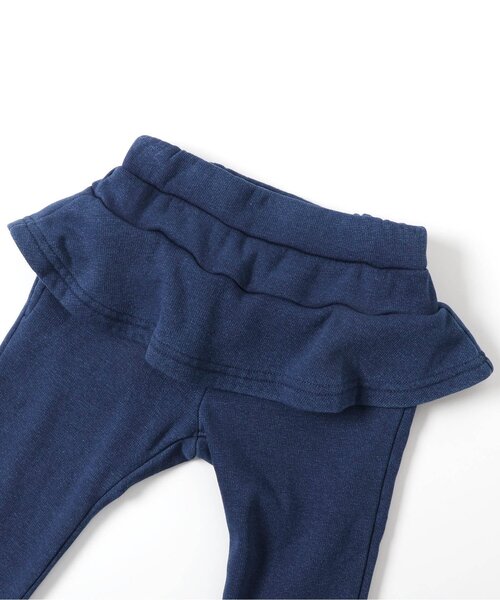 apres les cours（アプレレクール）の「【裏シャギー】あったかペプラムパンツ/7days Style pants（その他パンツ・キッズ・チェック/インディゴブルー・90/100/110/120/130/80）」の17枚目の写真
