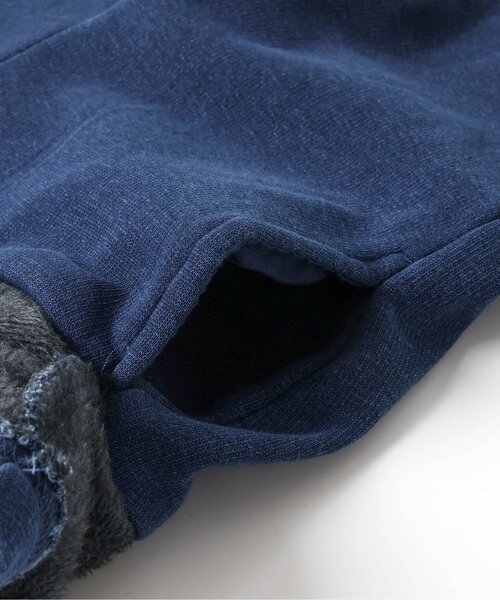 apres les cours（アプレレクール）の「【裏シャギー】あったかペプラムパンツ/7days Style pants（その他パンツ・キッズ・チェック/インディゴブルー・90/100/110/120/130/80）」の20枚目の写真