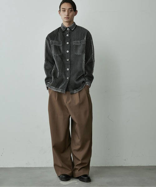 GUILTY PARTS ダブルプリーツ スラックス dorumeuil GUILTY PARTS ダブルプリーツ スラックス dorumeuil GUILTY PARTS