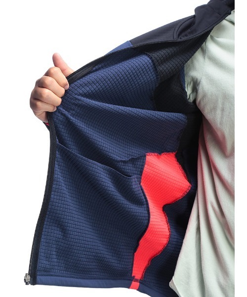 UNDER ARMOUR（アンダーアーマー）の「UNDER ARMOUR (アンダーアーマー) FITTED STORM ウインターニット 3レイヤー フルジップ フーディー パーカー（パーカー・メンズ・ネイビー・3XL/4XL）」の14枚目の写真