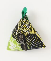 1907%（イチキュウゼロナナ）の「【1907%】 　サンカクポーチ　mini　　    ＜アフリカンプリント＞（ポーチ）」