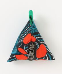 1907%（イチキュウゼロナナ）の「【1907%】 　サンカクポーチ　mini　　    ＜アフリカンプリント＞（ポーチ）」