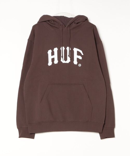 HUF（ハフ）の「HUF ARCH P/O HOODIE ハフ アーク パーカー（パーカー・メンズ・ブラウン系1/ブラック/パープル系その他・SMALL/MEDIUM/LARGE/X-LARGE）」の9枚目の写真