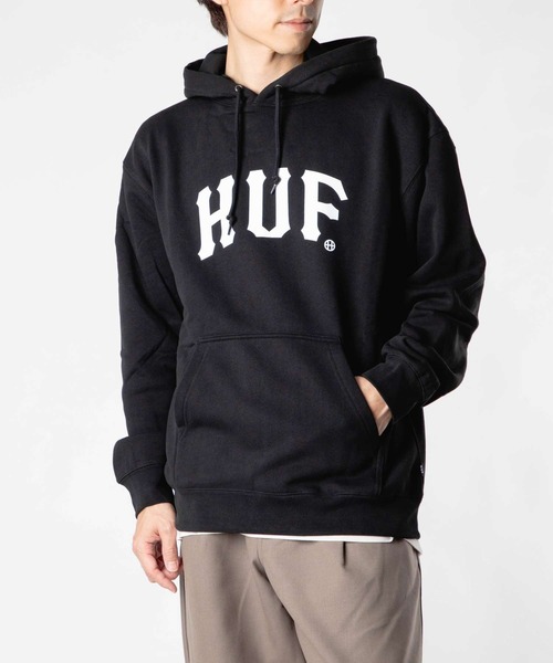 HUF（ハフ）の「HUF ARCH P/O HOODIE ハフ アーク パーカー（パーカー・メンズ・ブラウン系1/ブラック/パープル系その他・SMALL/MEDIUM/LARGE/X-LARGE）」の19枚目の写真